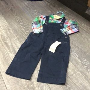 Ralph Lauren 2 piece overalls